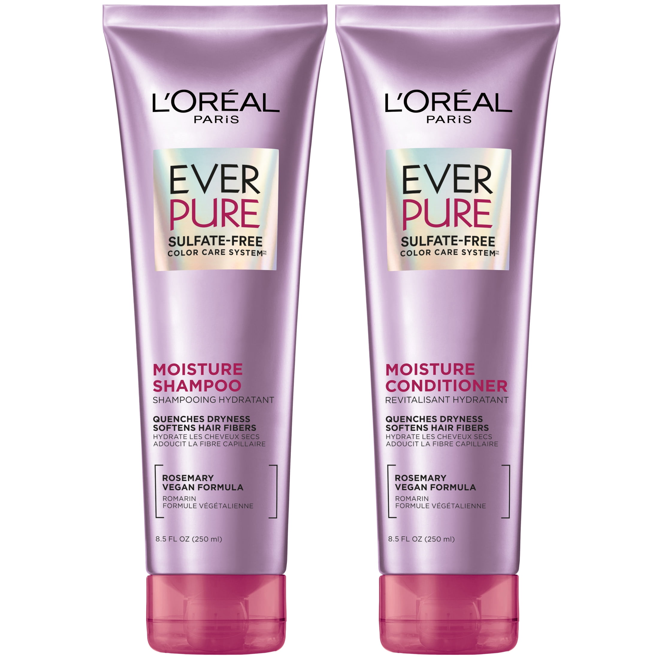 LOreal Paris EverPure Moisture Sulfate Free Shampoo and Conditioner, 1 Kit  (图5) LOreal Paris EverPure Moisture Sulfate Free Shampoo and Conditioner, 1 Kit  (图5)