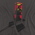 thumbnail image 2 of Superman Super Booth Women's T Shirt, Charcoal, Medium, 2 of 6
