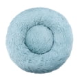 thumbnail image 1 of Cama redonda larga de felpa para gatos, cálida para el invierno, para perros y gatos, 1 of 6
