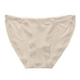 thumbnail image 1 of HUPOM Period Thong Underwear For Women Womens Underwear Briefs Leisure None Seamless Waistband Gray L, 1 of 2