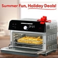 thumbnail image 2 of Instant Omni Plus 19QT/18L Toaster Oven Air Fryer, 10-in-1 Functions, Fits 12 Pizza, Crisp, Broil, Bake, Roast, Toast, Warm, Convection, 100+ In-App Recipes, from the Makers of Instant Pot, Black, 2 of 5