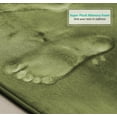 thumbnail image 7 of Memory Foam 3 PC Bathroom Rug Absorbent Bath Mat Set Small Large and Contour Rug, 7 of 7