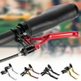 thumbnail image 2 of 1Pair CNC Aluminum Alloy Hollow Ultra-Light MTB BMX Bike Bicycle Ultralight V Brake Levers, 2 of 8