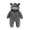 Z19-White, variant on Uuszgmr Jumpsuits For Kid Boys Girls Solid Color Round Neck Footie Snowsuit Winter Onesie Cartoon Bear Warm Hooded Outfits For Boys Blue,Size:0-3 Months