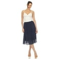 thumbnail image 5 of White Mark Women's Chiffon Pleated Midi Skirt, 5 of 6