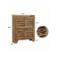 thumbnail image 2 of Studyset Shoe Storage Cabinet With 2 Flip Drawers,Freestanding Organizer For Entryway,Narrow Shoe Cabinet Rack Cabinet,Hidden Slim Shoe Organizer Cabinet With Hooks, 2 of 8