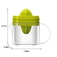thumbnail image 3 of Exprimidor manual de cítricos con colador integrado y vaso medidor de 600 ml | Exprimidor manual para limón, naranja, lima y pomelo | Apto para lavavajillas, herramienta de cocina compacta para el, 3 of 8