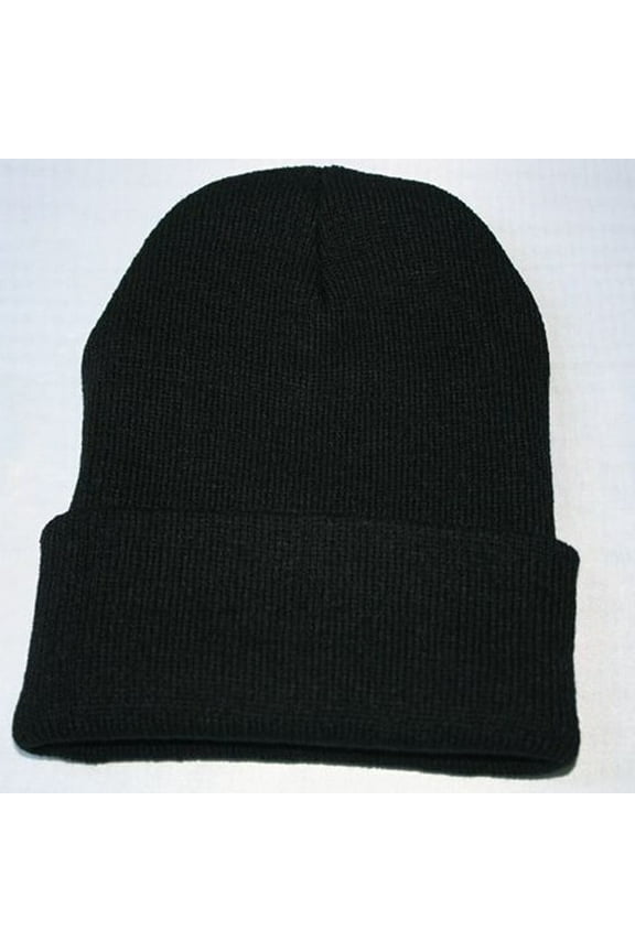 Winter Caps for Women Mens Beanies for Winter Womens Caps and Hats Skull Caps for Men Skull Hat Wool Beanies for Men Watch Cap Black One Size