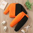 thumbnail image 7 of GCETTIC Toddler Baby Boy Halloween Outfit Long Sleeve Ghost Pumpkin Sweatshirt Tops Elastic Pants Fall Winter Clothes Set 3-4 Years, 7 of 7