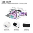 thumbnail image 4 of Kll Sport Sun Visor Hats Ball Caps Empty Top Baseball Sun Cap For Men Women-Eiffel Tower And Hearts, 4 of 8