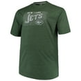 thumbnail image 2 of Men's Majestic Green New York Jets Big & Tall Royal Domination Malt T-Shirt, 2 of 3