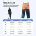 thumbnail image 4 of Lsque Lighthouse At Sunset Coast Print Men's Pajama Pants, Lounge Pant - Comfortable Home Wear,Elastic Waistband, Stylish Design-, 4 of 9