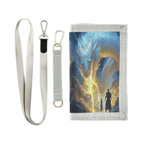 Cloth Purse Boys' Novelty Wallets Girls' Novelty Wallets Men's Wallets Women's Wallets Card Wallet Cash Wallet Student ID Bag Coin Wallet The Big White Dragon