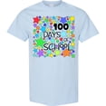 thumbnail image 3 of Inktastic 100 Days of School Colorful Stars T-Shirt, 3 of 5
