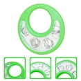 thumbnail image 4 of Shisuyan Tambourine Hand Bell ABS 2Set For Children Stage Performance 6.5X6.5X0.8In, 4 of 8