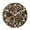 E43, variant on Trendy Black Red Leopard Zebra Animal Print Round Wall Clock for Living Room Modern Cheetah Stripes Wall Clock Home Decor Gift（10 Inch）