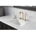 thumbnail image 2 of Kohler 77968-2MB Ribbon Design Bathroom Sink Faucet Spout, 1.2 GPM - Vibrant Brushed Moderne Brass, 2 of 5
