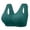 Green, variant on Womens Front Closure Adjustable Support Seamless Yoga Bra for Movement and Comfortable Sleep Wear