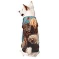 thumbnail image 5 of Uemuo Floating Cat And Donuts for Winter Dog Hoodie Sweatshirts with Pockets Warm Dog Clothes for Small Dogs Chihuahua-XX-Large, 5 of 8