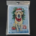 thumbnail image 3 of Yellow Labrador Retriever Christmas Greeting Cards Pack of 8 7 in x 5 in, 3 of 3