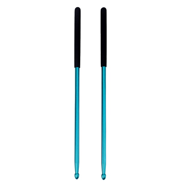 Naiovety 1 par de mazos Blue Chic Pro, pieza de instrumento portátil, Material profesional de primera calidad, mango de roble, baqueta delicada a prueba Accesorios para instrumentos musicales Naiovety OD019953-01