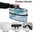 thumbnail image 5 of HELLHERO Protective Travel Steamer Storage Bag Dustproof Travel Carrying Case Marble, Bag Only, 5 of 6
