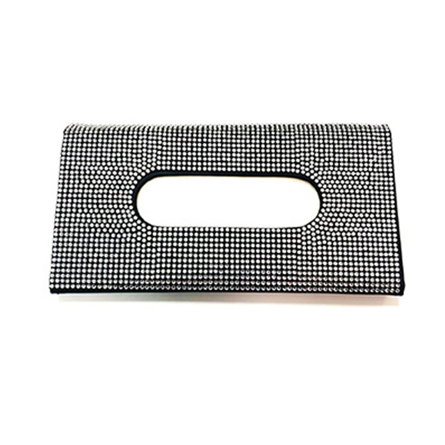 Caja de papel Scienceny Servilletero Automoción decorativa y accesorios Blanco Negro