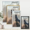 thumbnail image 4 of Designart 'Close Up Portrait Of A Horse On An Autumn Morning' Farmhouse Framed Canvas Wall Art Print, 4 of 5