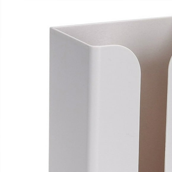 Yeacher Paper Towel Dispenser Wall Mounted No-drilling Paper Towel Holder Dispenser Bathroom Toilet Tissue Dispenser Garbage Bags Dispenser Home Kitchen Paper Extraction Dispenser