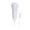 White, variant on COM1950s Cemetery Vase with Stake, Weather-Resistant Plastic Memorial Flower Holder for Grave, Garden and Patio Outdoor Decor