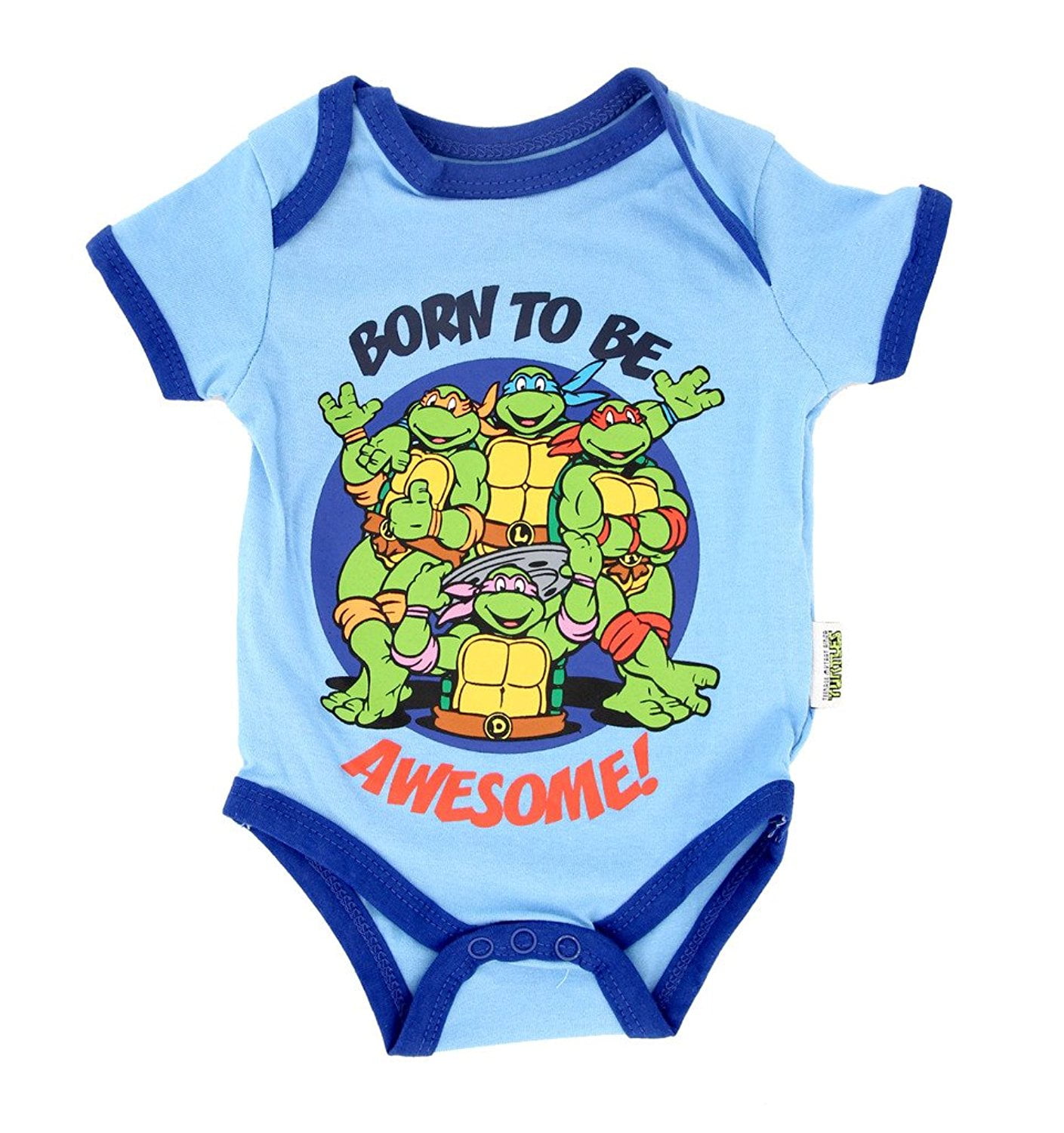 turtle onesie baby