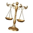 thumbnail image 5 of Balance Scale Tray Jewelry Stand Metal Storage Organizer Unique Decor for Home Office Tabletop, 5 of 9