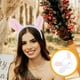 thumbnail image 5 of ColoMX 1 Juego de diadema y cola de animales de felpa, linda diadema con orejas de cordero para Halloween, diadema esponjosa con orejas de cordero para niños, diadema de personaje de dibujos animados, 5 of 7