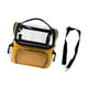thumbnail image 4 of Bolsa de viaje para cosméticos, transparente, soporte para brochas de maquillaje, estuche de maquillaje profesional portátil de gran capacidad, estuch naranja, 4 of 10