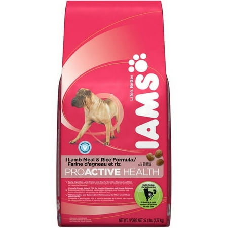 Iams Proactive Health Dry Dog Food, Lamb Meal & Rice 6.1Lb Bag