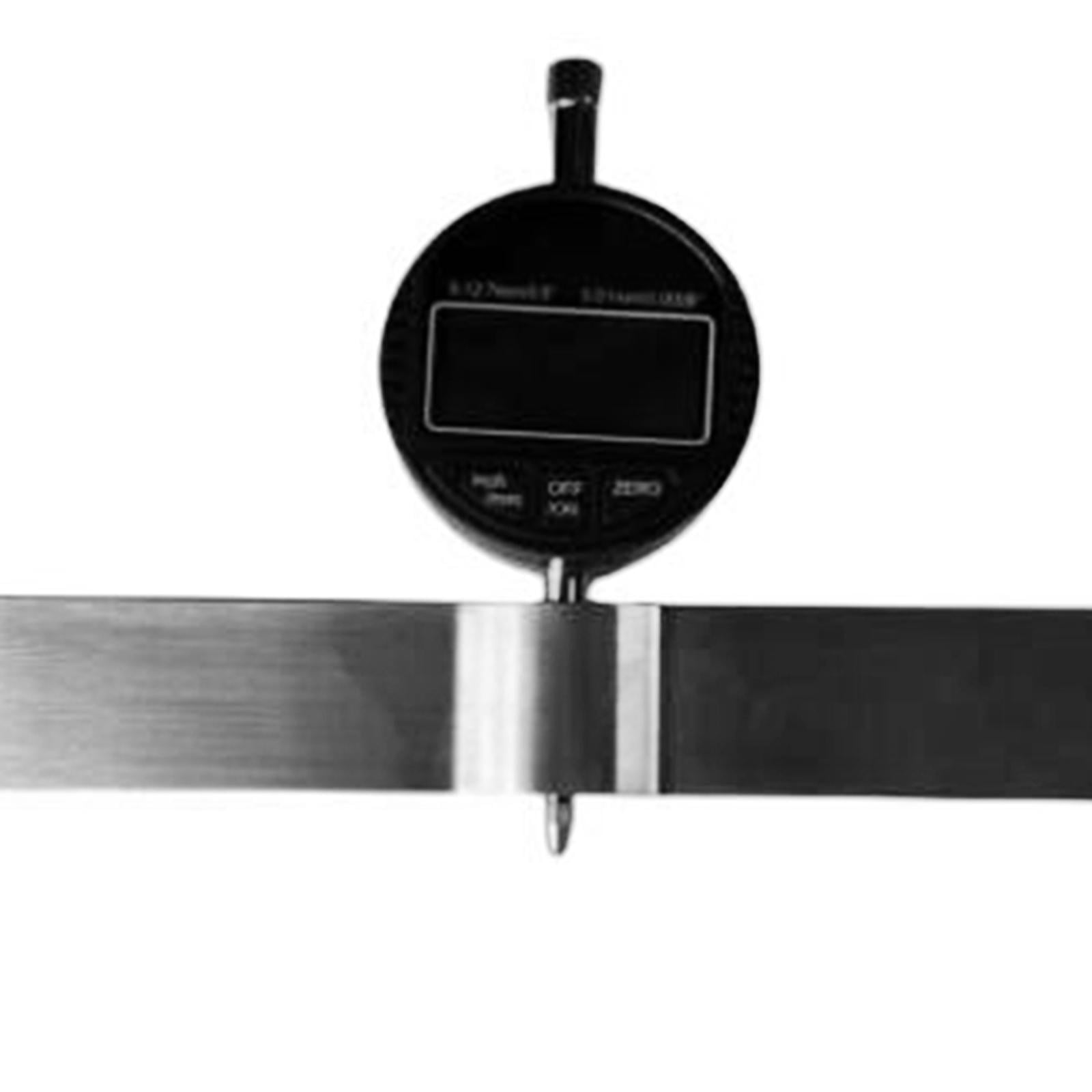 LeeQinersw Guitar Leveling Digital Ruler for Luthier/Acoustic Guitar Maker Guitar Accessory