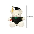 thumbnail image 3 of ChicYu Graduation Season Bear Toy Doctors Designs with Plushs Doll Stuffed Animals Cloth Doll Gift for Celebrations as a Memorable Present That Commemorates Success, 3 of 5