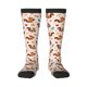thumbnail image 1 of Fotbe Forest Squirrel Nuts Calcetas Divertidas Estampadas para Hombre y Mujer, Calcetas de Algodón hasta la Rodilla para Caminar, Correr, Enfermería y Embarazo, 1 of 6