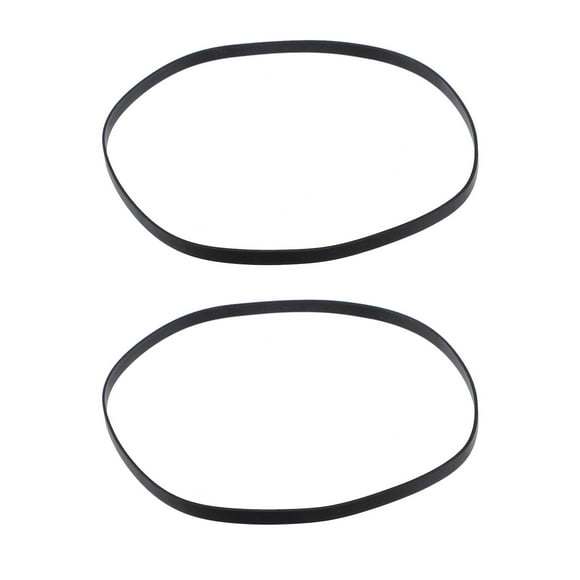Minkissy Turntable Record Player 2Set Rubber Belts for Replacement and High Reliability