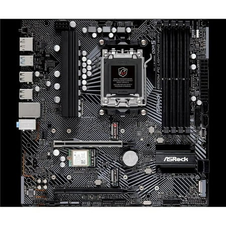 ASRock B650M PG WIFI Gaming Desktop Motherboard - AMD B650 Chipset - Socket AM5 - Micro ATX (282961)