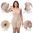 thumbnail image 3 of Vaslanda Shapewear for Women Tummy Control Shaping Mid-Thigh Shapewear Bodysuit Seamless Butt Lifter Body Shaper, 3 of 6