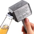 thumbnail image 4 of Abridor de botellas, abridor de cerveza, abridor de botellas de cerveza, regalos de cerveza para hombres, martillo para decoración de huevos de Pascua Levamdar CPB-DE-WX714-3, 4 of 5