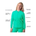 thumbnail image 3 of Adar Addition Scrubs For Women - Zippered Bomber Scrub Jacket, 3 of 7