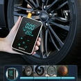 thumbnail image 3 of Tire Inflator Portable Air Compressor-Air Pump 4000mAh & 150PSI Cordless Electric for Car, Motorcycle, Bike, Ball, with Tire Gauge Pressure, Dual-Use Type, 3 of 5