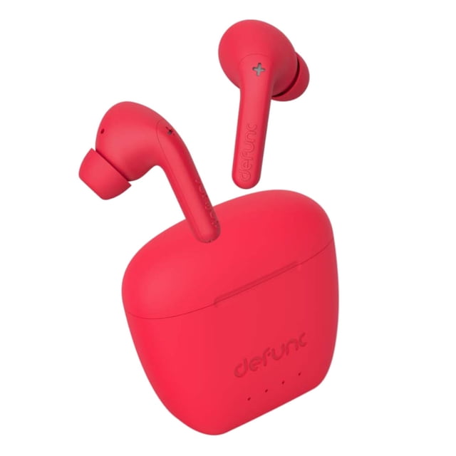 Audifonos In-ear Defunc True Audio Bluetooth 30 Horas IPX4 Rojo