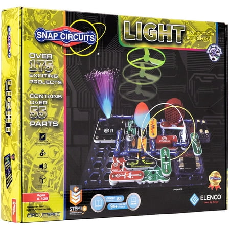 Snap Circuits® Light SCL175 | Electronics Exploration Kit | Over 175 Projects | STEM Educational Toys for Kids 8+