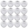 thumbnail image 1 of Minkissy 24Pcs Can Sealer Cap for Canning Supplies at Home Silver, 1 of 5