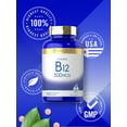 thumbnail image 5 of Vitamin B12 500mcg | 500 Tablets | Vegetarian Formula | by Carlyle, 5 of 7