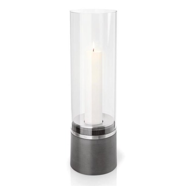 Blomus 65275 Polystone & Glass Lantern with Candle, 60 cm