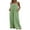 Green, variant on FOCUSNORM Women's Summer Wide Leg Jumpsuit Plus Size Romper Dressy Elegant Casual Loose Outfits Overall